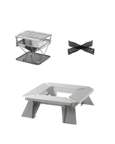Takibi Garden Table & Grill Set