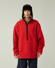 Recycled Wool Boa Pullover