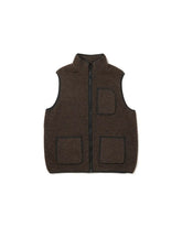 Recycled Wool Boa Vest