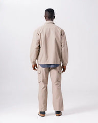 Light Dobby Cloth Harrington Jacket