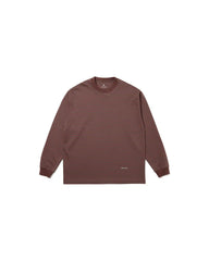 Organic Cotton Mercerized Border L/S T-Shirt