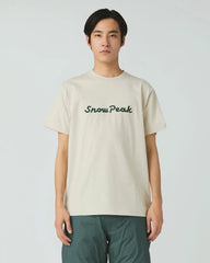Snow Peak Typography T-Shirt