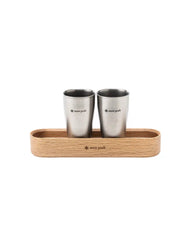 Titanium Shot Glass Duo