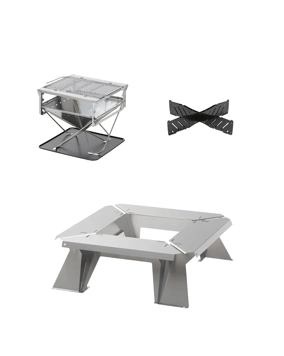 Takibi Garden Table & Grill Set