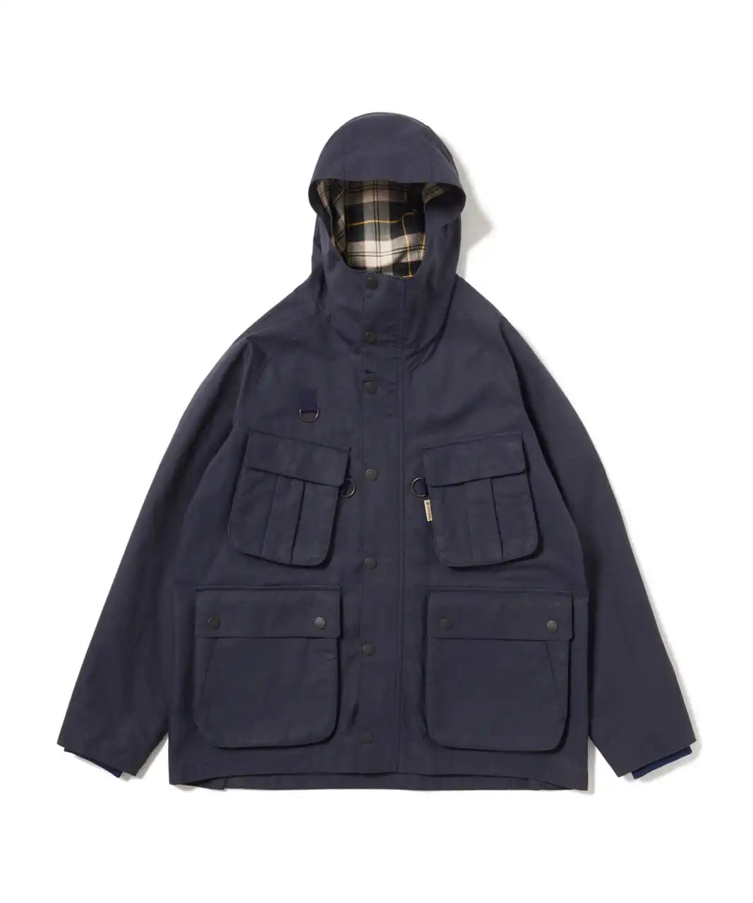 Waxed Cotton Hoodie