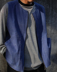 Sulfur Dyed Fade Vest